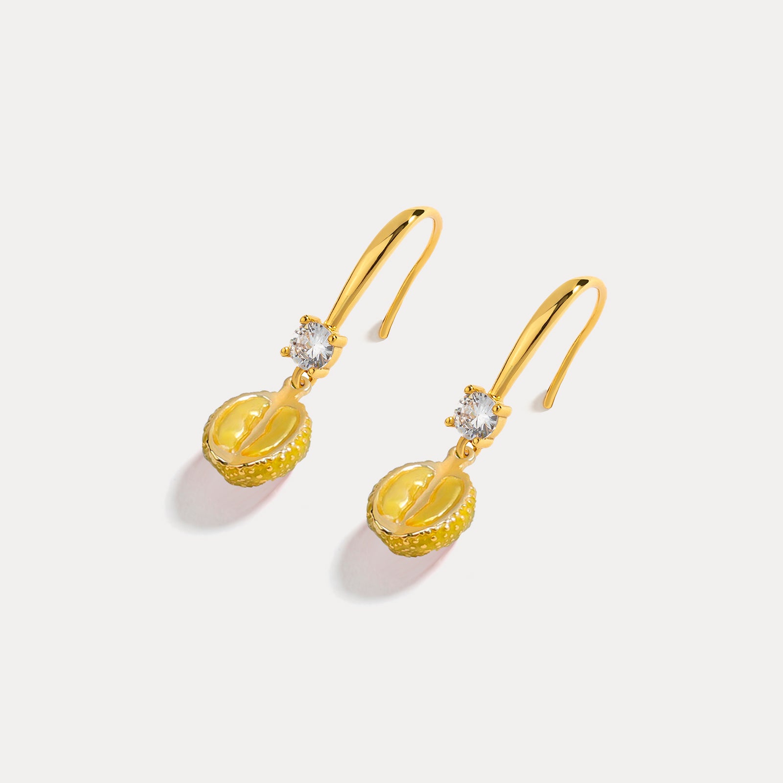 Durian Gold Earrings